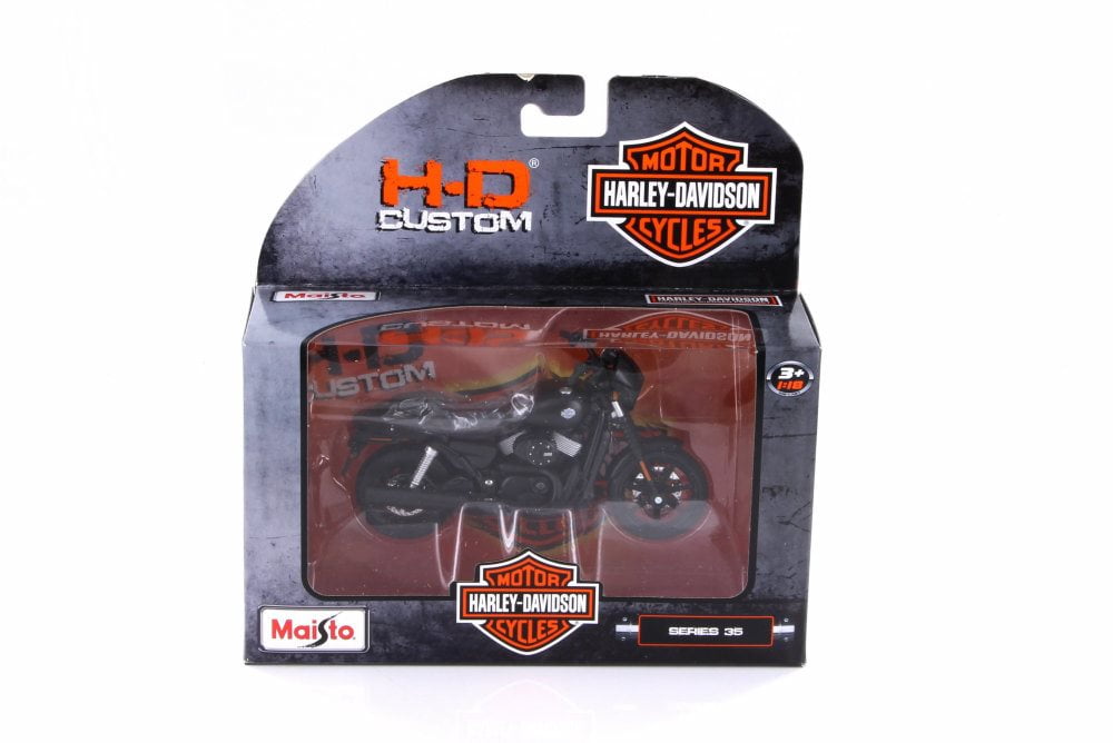 1:18 Maisto Harley Davidson 2015 Street 750 Motorcycle Model Toy Wine Red 