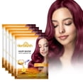 thumbnail image 6 of (6 pack) Herbishh Argan Hair Mask with Keratin for Deep Conditioning & Hydration, Revives Frizzy & Damaged Hair, Sulfate & Paraben Free, 25 ml, 6 of 9