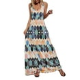 thumbnail image 1 of Innerwin Robe Sans Manches pour Femmes Robe Longue Aguichant de Plage Orange m, 1 of 4