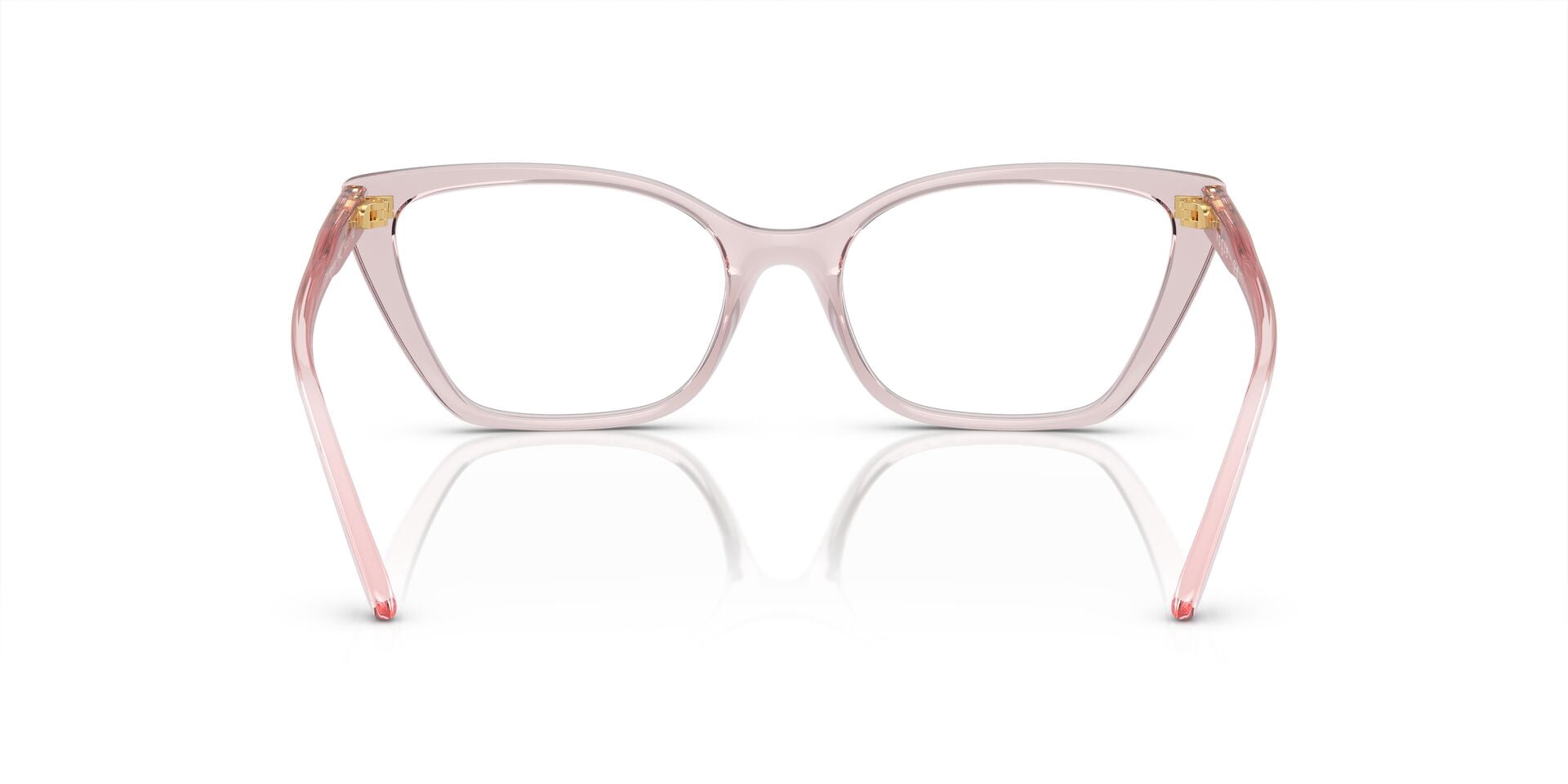 Vogue Women's Size 54 VO5519 Prescription Eyeglasses with Case, Crystal Pink