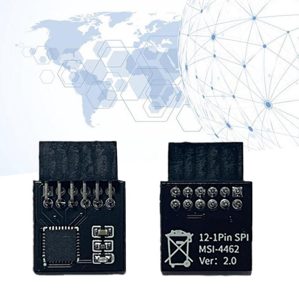 Tpm2.0 Security Module Supports Multi-brand Motherboards 12 14 18 20-1pin 2 HO T E7W0
