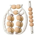 thumbnail image 4 of BELOVING Rouleau Masseur de Jambes Rouleau en Mousse à 360 Degrés pour Équipement de Musculation Mise en Forme orange Blanc, 4 of 9