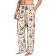 thumbnail image 6 of Hirioo Chicken With Floral for Women's PJ Pajama Pants Sleep Pants Women's Home Trousers with Pockets,S-3XL-Medium, 6 of 6