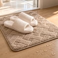 thumbnail image 7 of AuroraX Bathroom Rug Non Slip Backing Absorbent Large Quick Dry Washable White Bath Rugs for Bathroom Floor Bath Mat for Tub, 7 of 7