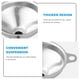 thumbnail image 2 of Embudo de acero inoxidable de 2 piezas para aceite de cocina, embudo de metal para líquidos, kit de cocina, 2 of 7