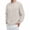 Beige, variant on Diufon Mens Sweatshirts Crewneck Lightweight Long Sleeve Textured Casual Pullover Fall Fashion Winter Clothes