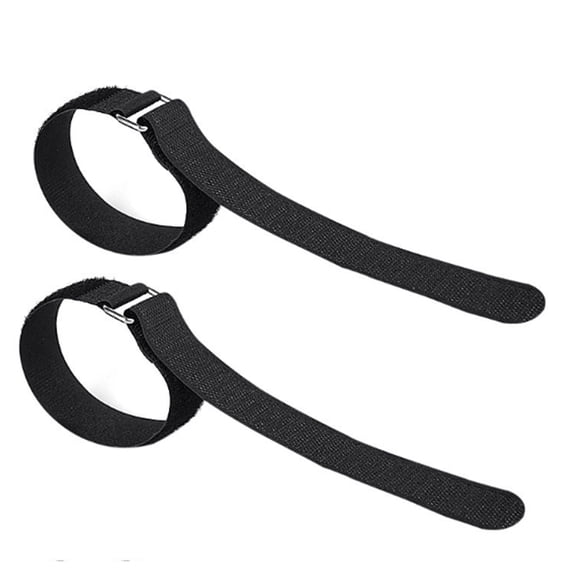 1 Pair Nylon Ice Cleats Straps Adjustable Ice Grippers Shoe Straps for Secure Grip on Icy Roads and Slippery Surfaces