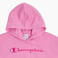 thumbnail image 2 of Champion Girls Pullover Fleece Hoodie - Pink - Size Large, 2 of 6