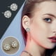 thumbnail image 1 of Pendientes para mujer, regalos para mujer, pendientes redondos de circonita, collar, adorno, joyería, anillo., 1 of 5