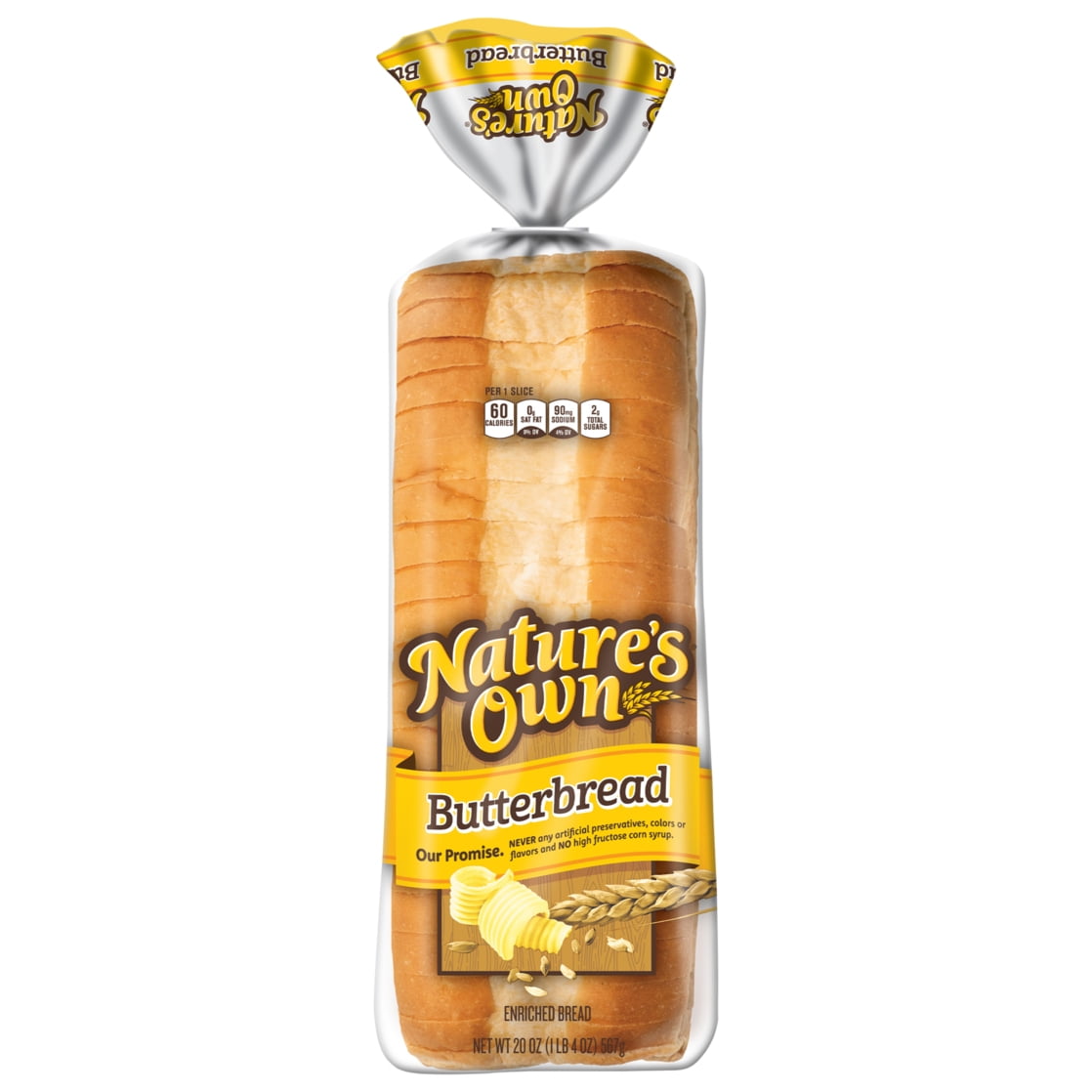 Nature's Own® Butterbread Bread 20 oz. Loaf - Walmart.com