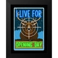 thumbnail image 2 of Prime, Marcus 15x18 Black Modern Framed Museum Art Print Titled - Opening Day 3, 2 of 5