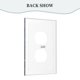 thumbnail image 4 of Panel de interruptores de pared con marco romano de cuero simple Colts Switching Lights, interruptor de luz simple, doble o con tirador, 4 of 8