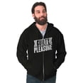 thumbnail image 2 of Guilty Pleasure Funny Sassy Workout Zip Up Hoodie Men's Women's Brisco Brands M, 2 of 6