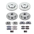 thumbnail image 2 of PowerStop Front and Rear Stock Replacement Brake Pad and Rotor Kit with Calipers Fits: INFINITI Select Models KCOE8878, 2 of 7