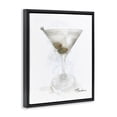 thumbnail image 3 of Stupell Industries Soft Muted Martini Food & Beverage Painting Black Floater Framed Canvas Art Print Wall Art, 17 x 21, 3 of 9