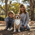 thumbnail image 3 of Dog Bandana 1 Pack,Rainbow Princess Castle Pattern Bandanas for Dogs,Cat Bandana,Small/ Large Dog Bandana 2 Size,Dog Bandanas, 3 of 6