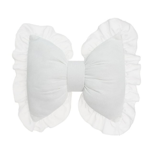 Ruiboury Lumbar Support Pillow For Car Creative For Added Style And Comfort Which Is Soft And Wear-resistant White headrest