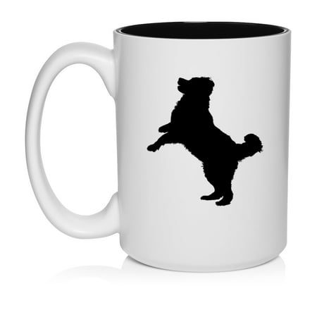

Bernese Mountain Dog Ceramic Coffee Mug Tea Cup Gift for Her Him Friend Coworker Wife Husband Dog Lover (15oz White)