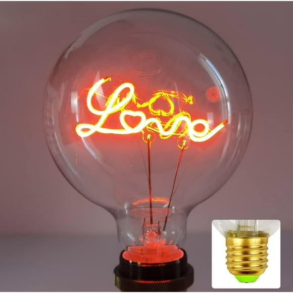 LINLIN Vintage Edison Light Bulb, 40W Edison Screw Bulb Dimmable Vintage Light Bulbs E27 Decorative Light Bulbs Warm