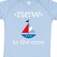 thumbnail image 4 of Inktastic Baby Boy New to the Crew Sailboat Boys or Girls Baby Bodysuit, 4 of 5