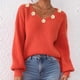 thumbnail image 1 of Neewe Women's Oversized Sweaters 2025 Long Sleeve Fuzzy Knit MXsual Chunky Pullover Sweater Fall Outfits Clothes, 1 of 8