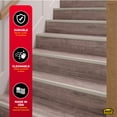 thumbnail image 6 of M-D Building Products 43377 72 In. Satin Nickel Aluminum CINCH® Fluted Stair Edging, 6 of 9