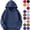 Navy, variant on Boys And Girls Hooded Sweatshirt Pullover Casual Long Sleeve Hoodies Cute Oversized Fleece Pocket Sweatshirt Tops,11 Years,Army Green