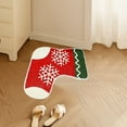thumbnail image 5 of Wadada Christmas Rugs for Outdoor Indoor Doormat, Santa Welcome Front Door Mats Non Slip Doormat, Xmas Holiday Decoration Carpet for Living Room Bedroom Bath Kitchen Entrance, 19x31 inch, 5 of 6
