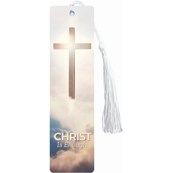 Christ is Enough Metal Bookmark (English, Single)