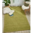 thumbnail image 4 of Nourison Perris Solid Green 3'9" x 5'9" Area Rug, (4x6), 4 of 5