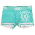 thumbnail image 1 of Playboy Style Varsity Mélange Microfibre Shorts Boy pour Femmes - Petit, 1 of 2