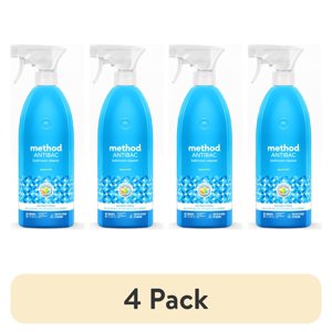 Method Antibacterial Bathroom Cleaner Spearmint 4-Pack