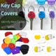 thumbnail image 2 of 12 fundas de silicona para llaves, colores aleatorios, duraderas y elásticas, kit de identificación de llaves para fácil transporte y protección., 2 of 5
