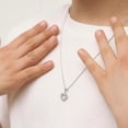 thumbnail image 3 of Embellissez Votre Petite Fille avec le Collier en Argent CZ pour Enfants, Cœur de Designer, Bijouterie, 3 of 5