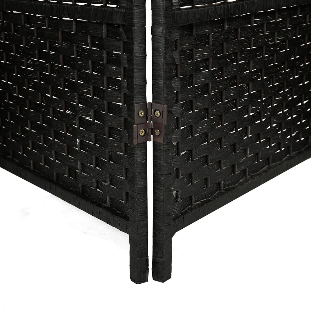 Kadyn 6 Panel Room Divider for Office, Folding Privacy Screen for Study, Freestanding Room Screen, Black Kadyn 6 Panel Room Divider for Office, Folding Privacy Screen for Study, Freestanding Room Screen, Black