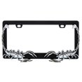 thumbnail image 3 of United Pacific Universal Die-Cast Metal, Chrome Scorpion License Plate Frame Holder for Cars, Trucks, RVs, Semi, Car Accessories - 1 Unit, 3 of 10