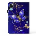thumbnail image 2 of Allytechgroup Stunning Slim Fit iPad Air 11 Case 2024 - Durable Shockproof and Drop Protective Kickstand Flip Case with Auto Sleep Wake Function for Apple iPad Air 11 inch 2024, Butterfly, 2 of 2