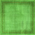 thumbnail image 1 of Ahgly Company Indoor Square Persian Green Traditional Area Rugs, 8' Square, 1 of 1