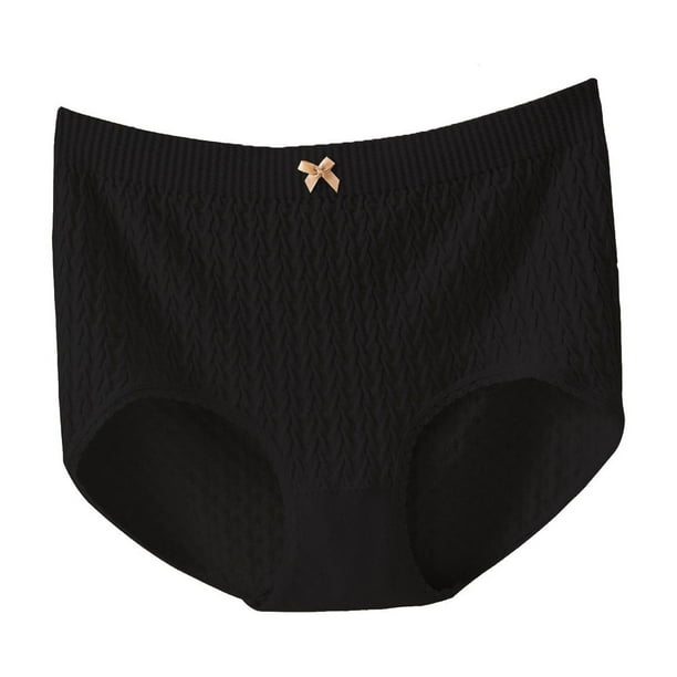 Puntoco Bragas para mujer, cintura alta, ropa interior sexy de color sólido, tangas, bragas, ropa interior calada para mujer
