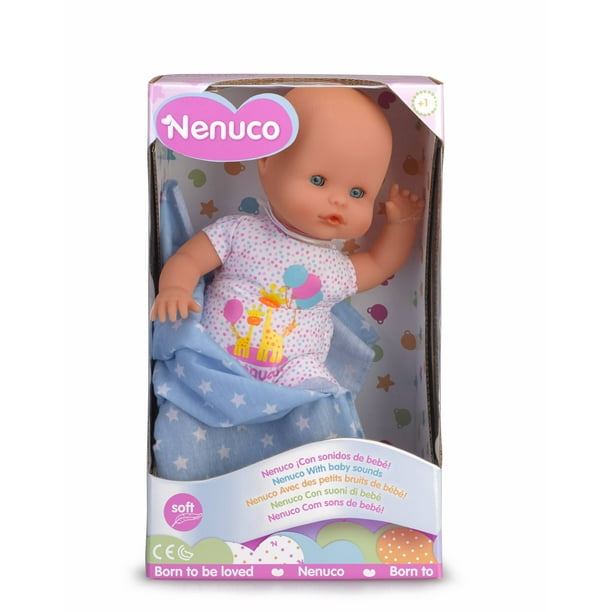 Preservativo mercado Son Nenuco - Soft Baby Doll with Rattle Bottle, Colored Outfits, Soft Blanket,  29 cm - Walmart.com