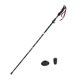 thumbnail image 1 of Bastón de Trekking DYNWAVEMX plegable telescópico para caminar soporte fuerte mochilero Camping Corto negro, 1 of 8