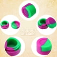 thumbnail image 3 of Recipientes de cera de silicona Outus 300 unidades, 2 ml, antiadherentes, 3 of 6