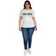 thumbnail image 3 of Playera Roman Fashion/Tallas Extras 9001-22 Mon Cherie (Blanco) blanco 40 Roman Fashion PL-ER-9001-22-BLANCO, 3 of 5
