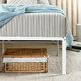 thumbnail image 5 of Mellow 16" Metal Platform Bed Frame with Heavy Duty Steel Slats, White, Full, 5 of 11
