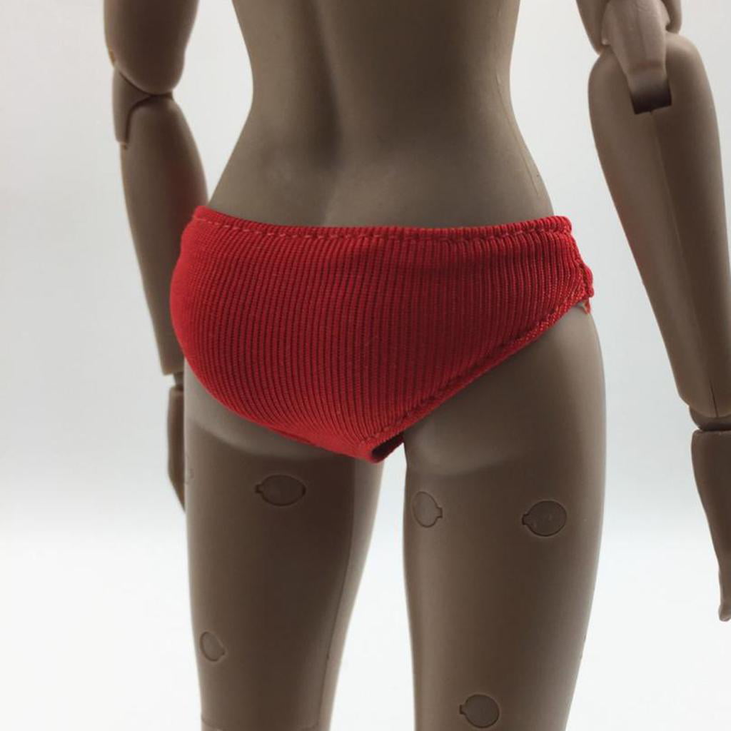 1/6 Female Underwear Briefs for 12'' Phicen Kumik Action figures 3 Colors 