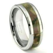 tungsten carbide military us woodland camouflage wedding ring sz 100 - Camo Wedding Rings With Real Diamonds tungsten carbide military us woodland camouflage wedding ring sz 100 - Camo Wedding Rings With Real Diamonds