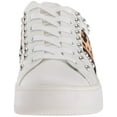 thumbnail image 4 of Steve Madden Womens Belle Leather Low Top Lace Up, Leopard Multi, Size 6.0, 4 of 5