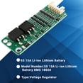 thumbnail image 4 of 5S 15A Li-Ion Lithium Battery Bms 18650 Charger Protection Board 18V 21V Cell Protection Circuit, 4 of 6