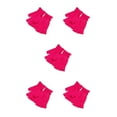 thumbnail image 1 of yingyy 1 Paire de Gants Sans Doigts pour Femmes Protecteur de Mains Confortable Dispositifs Sportifs Design Activités Extérieures Temps Froid Rose Rouge 5 Pcs, 1 of 6