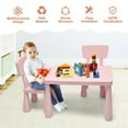 thumbnail image 6 of Pemberly Row Kids Table & 2 Chairs Set Toddler Activity Play Dining Baby Gift, 6 of 8